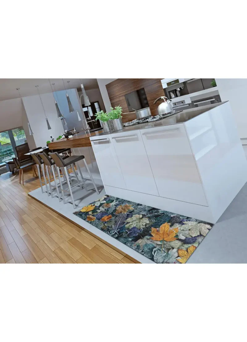 Alfombra de cocina antideslizante Ricci Foliage