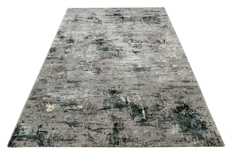 Esprit Teppich Grau Türkis Kurzflor "Vintage Feels"