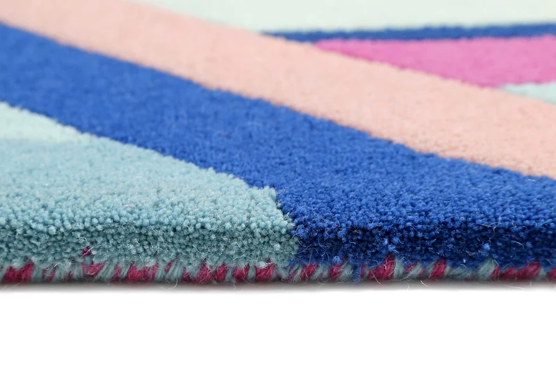 Teppich Bunt aus Wolle "Linear" Accessorize