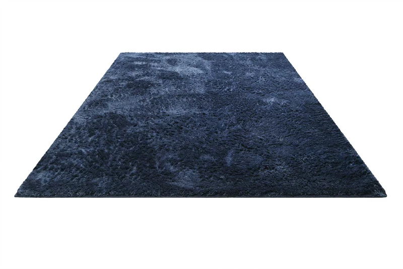 Teppich Blau Hochflor B-Ware "Lulu" Homie Living