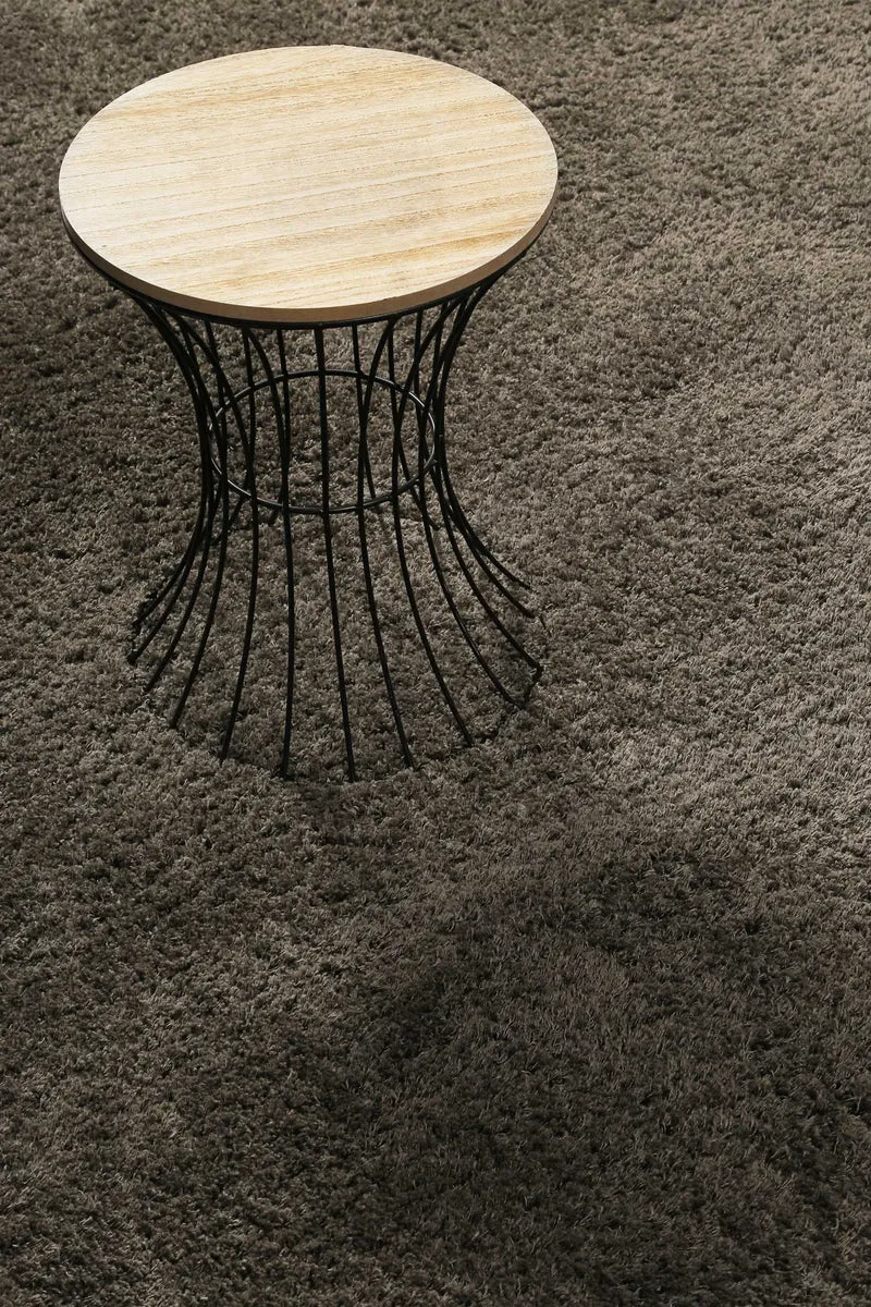 Teppich Taupe Hochflor B-Ware "Lola" Homie Living