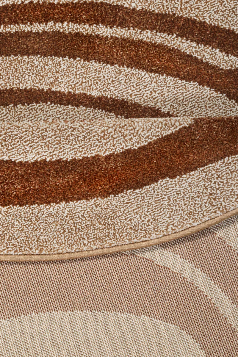 Esprit Teppich Taupe Cognac "Haley"
