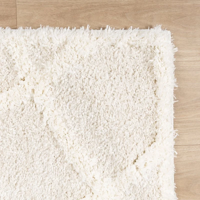 Teppich Skandinavisch - Lova Lines Creme