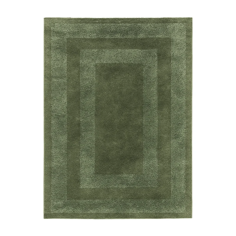 Teppich Skandinavisch - Lova Border Grün