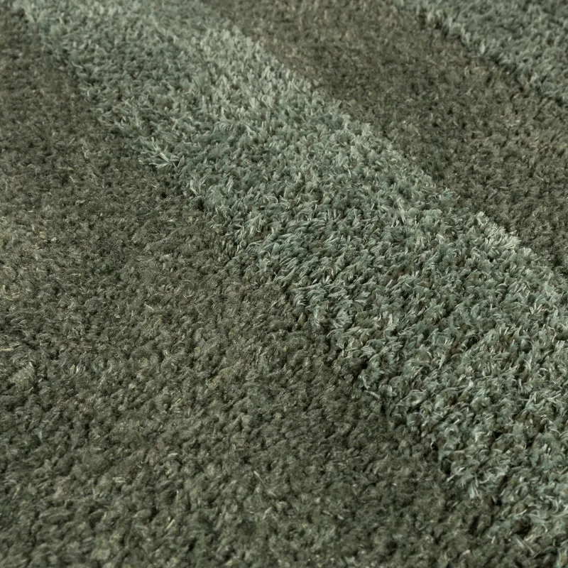 Teppich Skandinavisch - Lova Border Grün