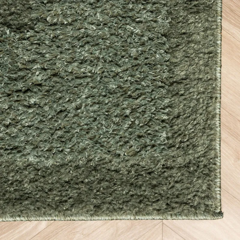 Teppich Skandinavisch - Lova Border Grün