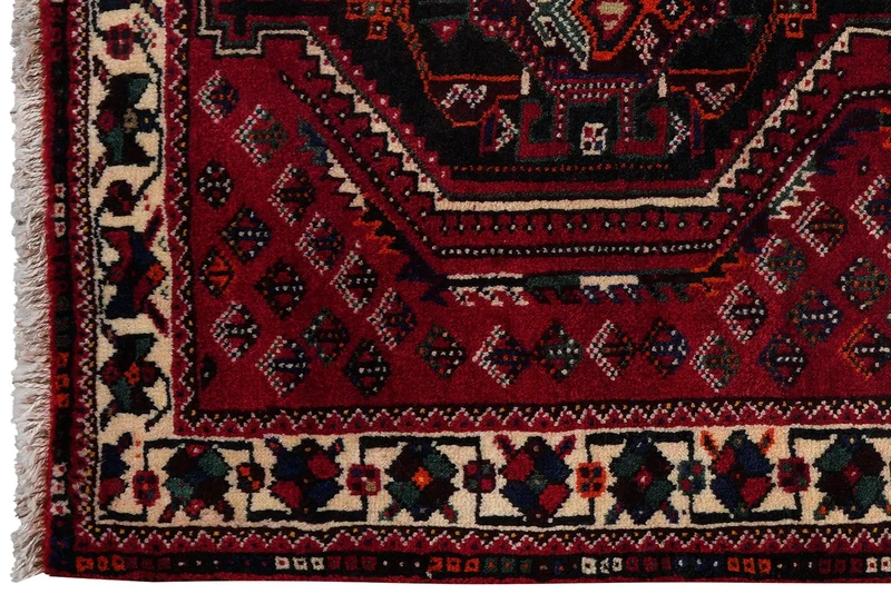 Shiraz · Handgeknüpft – Rot, 157x104 cm