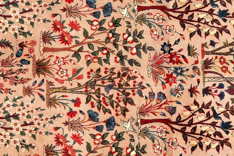 Isfahan · Handgeknüpft – Beige, 223x155 cm