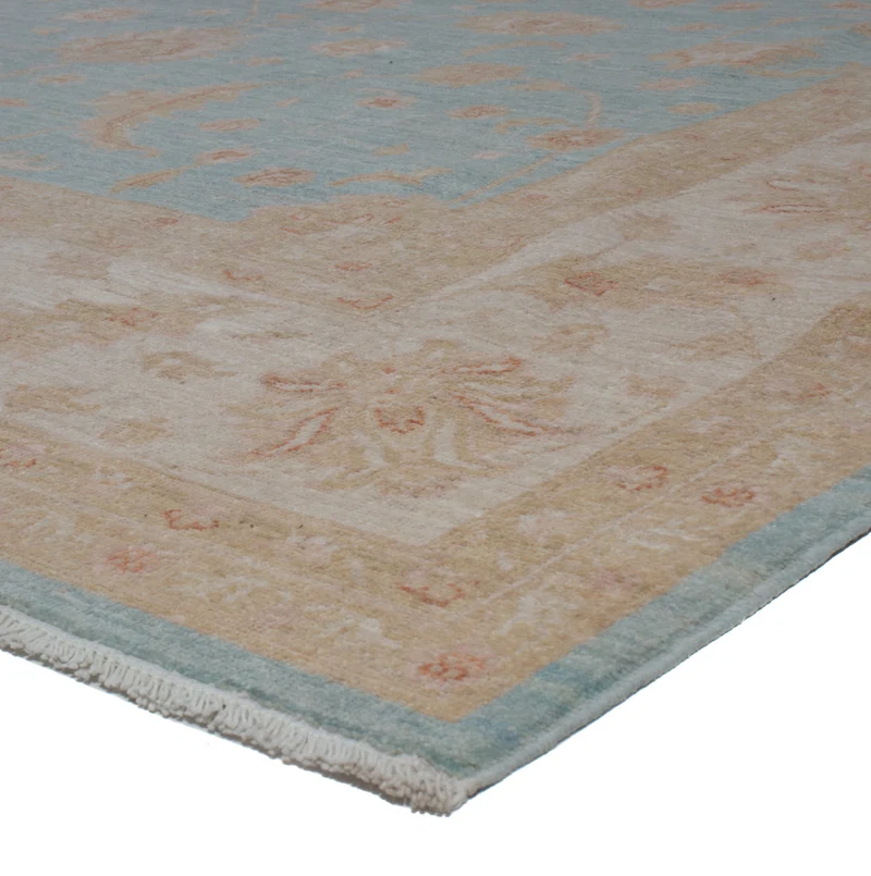 Ziegler Teppich 255x355cm - Orientteppich - blau