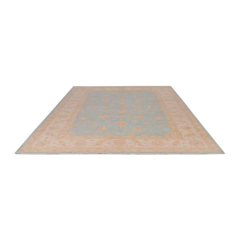 Ziegler Teppich 255x355cm - Orientteppich - blau
