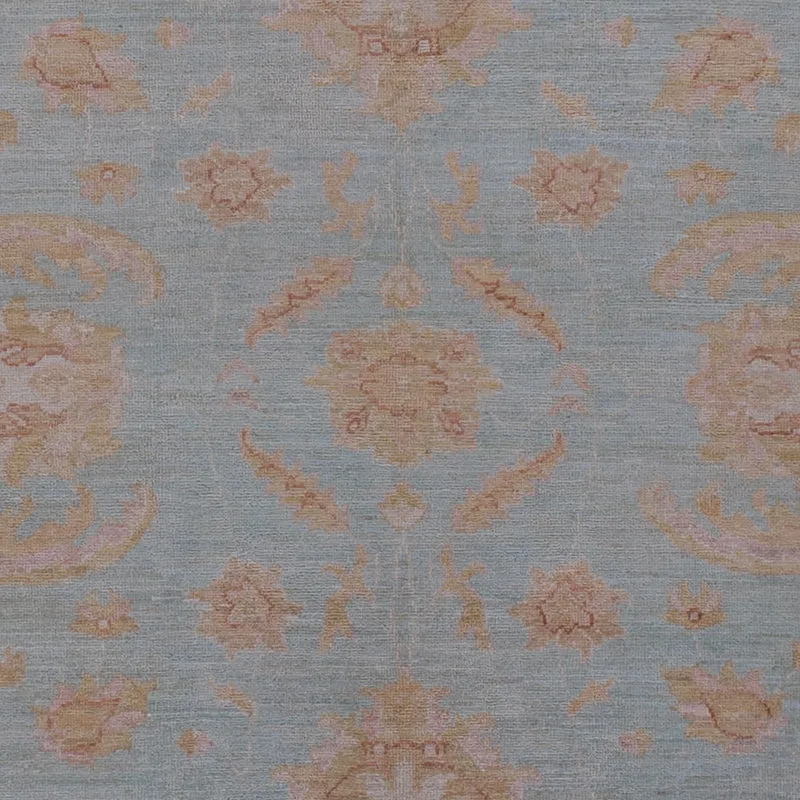 Ziegler Teppich 253x344cm - Orientteppich - blau