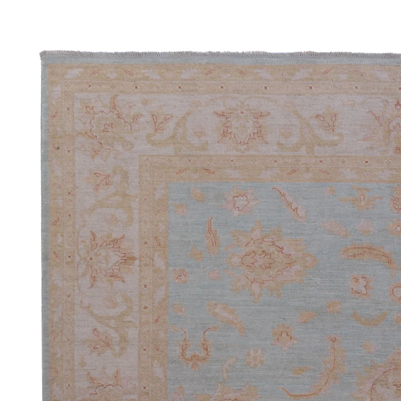 Ziegler Teppich 253x344cm - Orientteppich - blau
