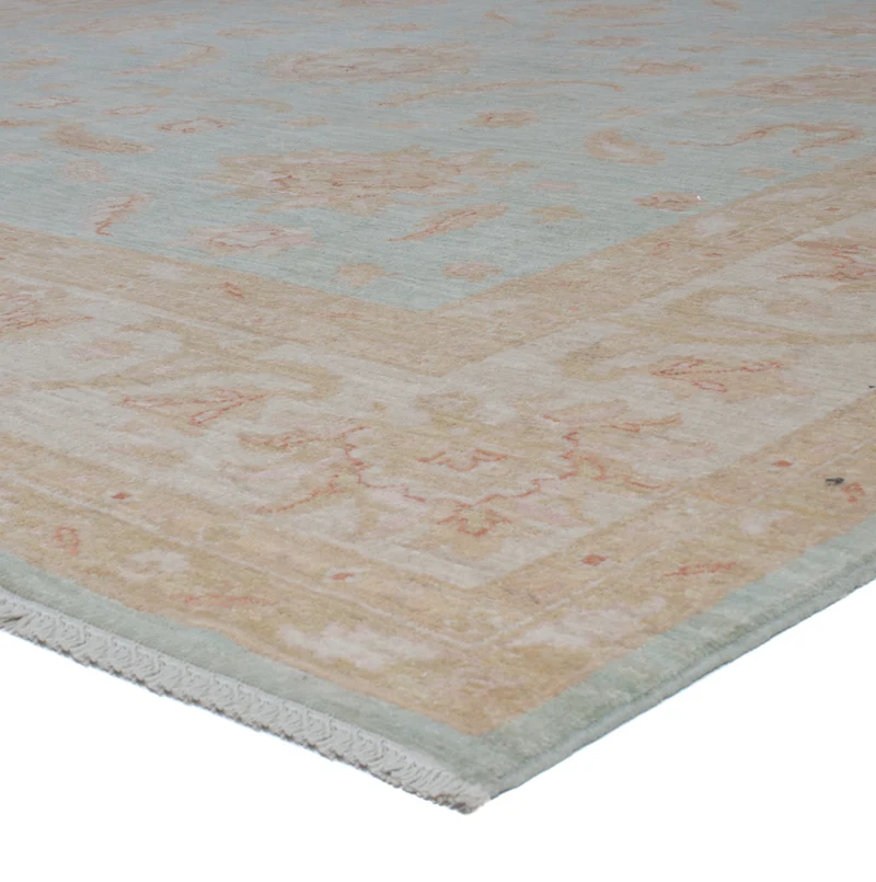 Ziegler Teppich 253x344cm - Orientteppich - blau