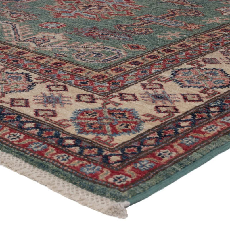 Kazak Teppich 174x243cm - Orientteppich - grün