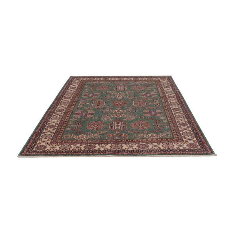 Kazak Teppich 174x243cm - Orientteppich - grün