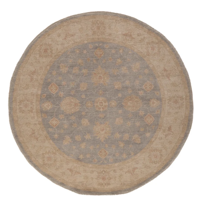 Ziegler Teppich 195x200cm - Orientteppich - blau
