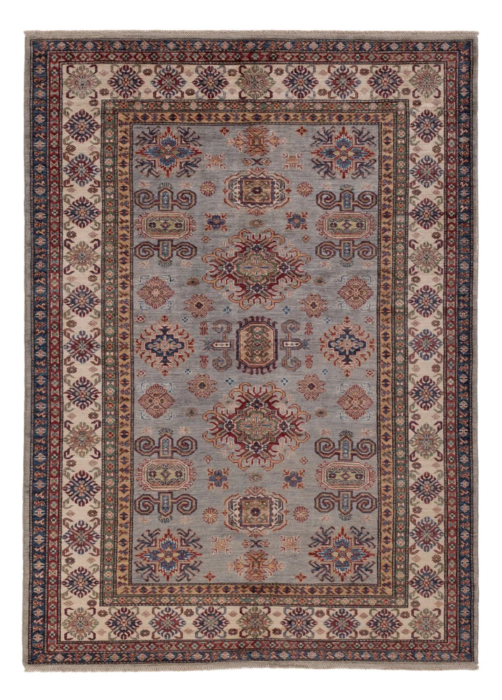 Kazak Teppich 174x239cm - Orientteppich - hellblau
