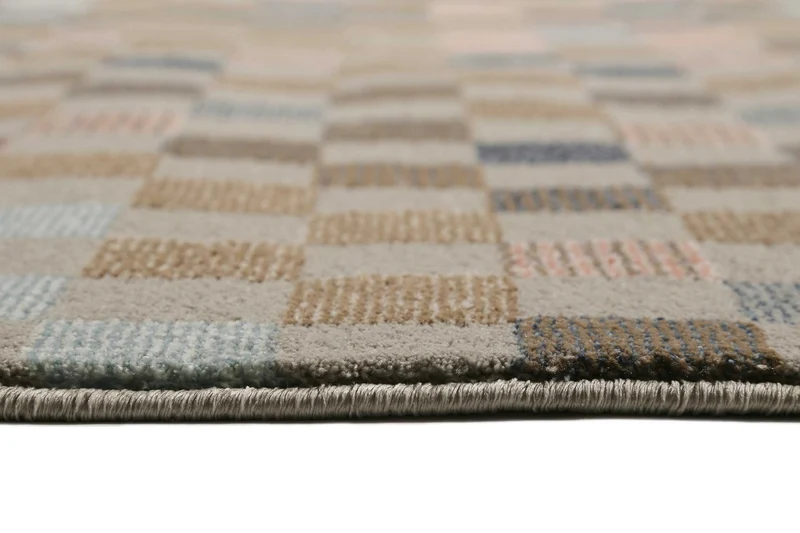 Teppich Beige Bunt Kurzflor "Physical 2.0" WECONhome