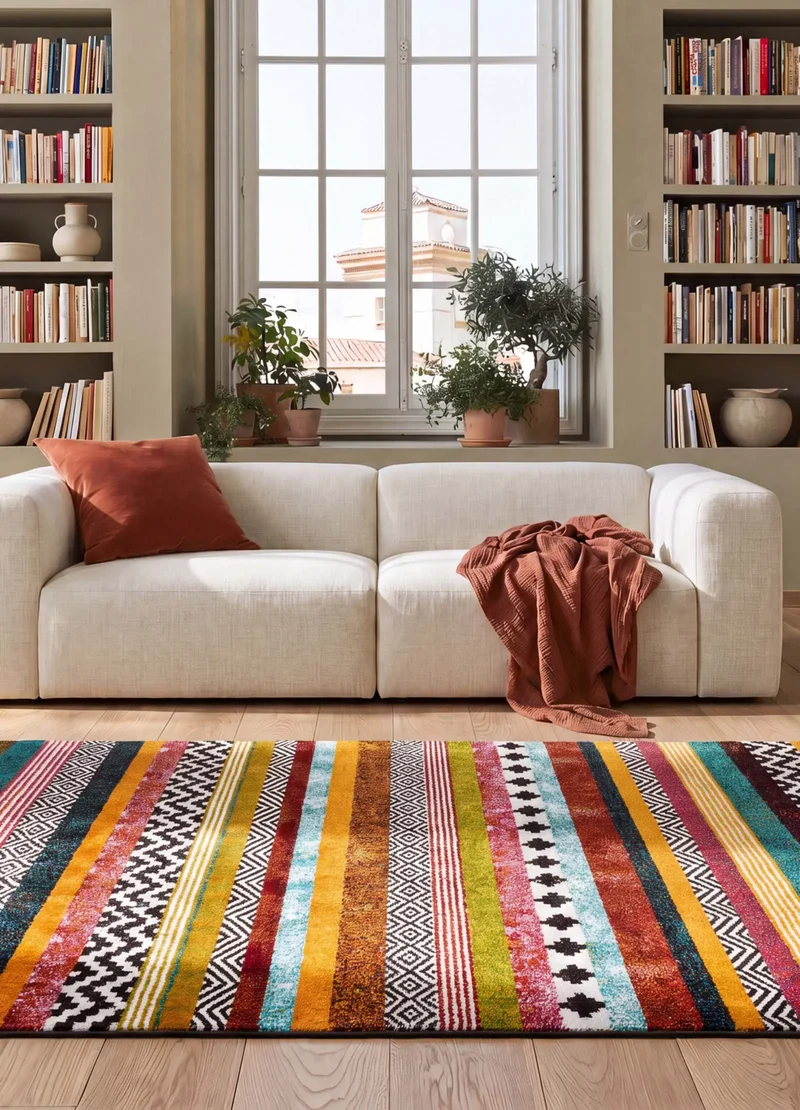 Alfombra étnica Moar 16229 Multicolor