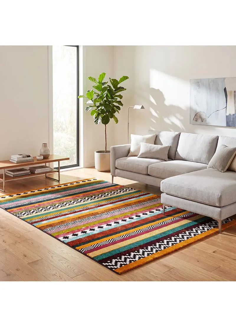 Alfombra étnica Moar 16229 Multicolor