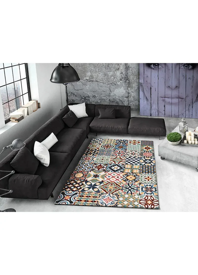 Alfombra hidráulica multicolor Moar 16192