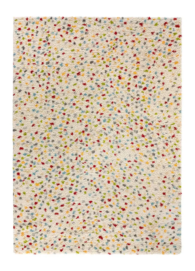 Alfombra shaggy Kasbah 8598 multicolor