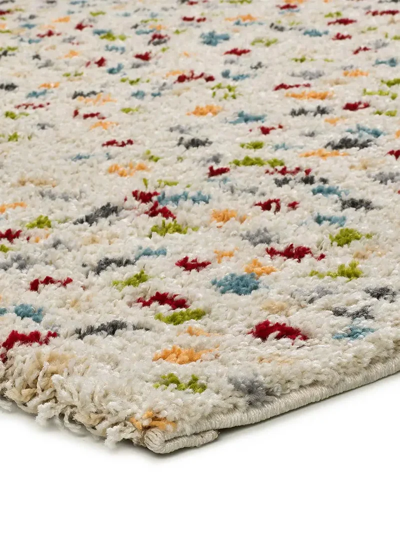 Alfombra shaggy Kasbah 8598 multicolor