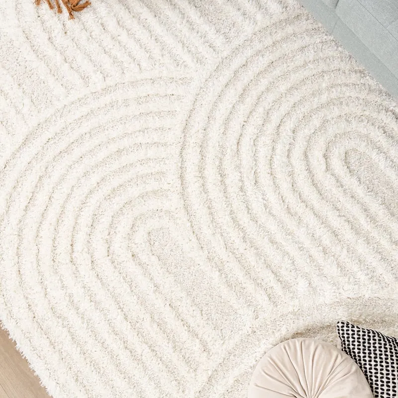 Teppich Skandinavisch - Lova Arches Creme