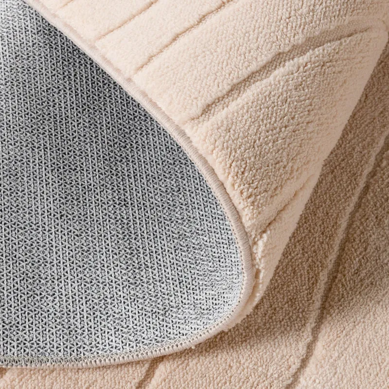 Teppich Wohnzimmer - Charm Waves Beige