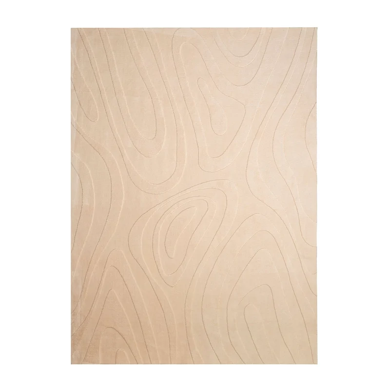 Teppich Wohnzimmer - Charm Shapes Beige