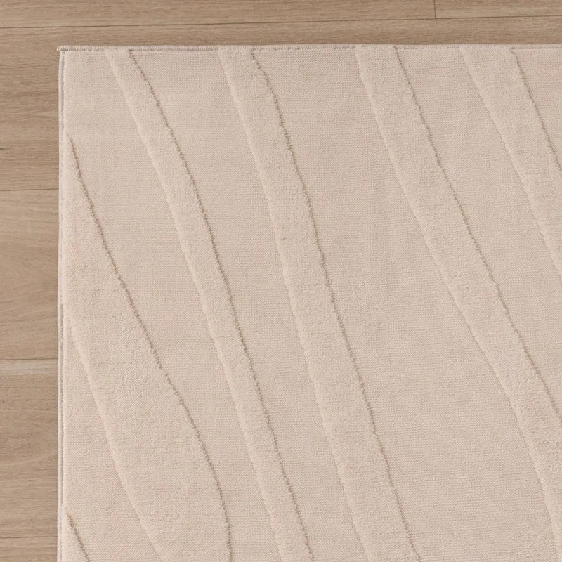 Teppich Wohnzimmer - Charm Shapes Beige