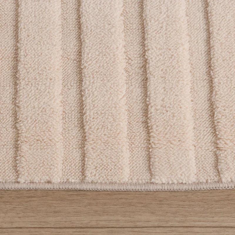 Teppich Wohnzimmer - Charm Curves Beige