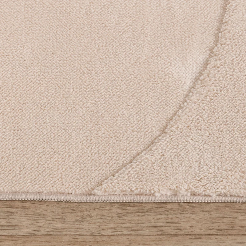 Teppich Wohnzimmer - Charm Circles Beige