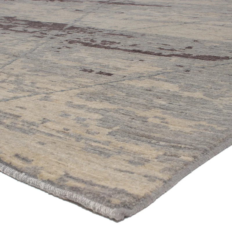 Berber Teppich 274x368cm - Wollteppich - dunkelgrau