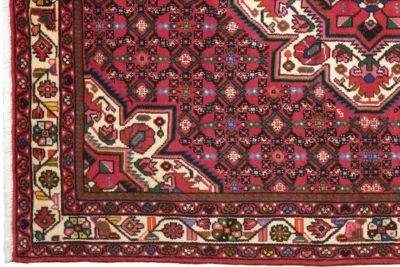 Hosseinabad · Handgeknüpft – Rot, 208x153 cm