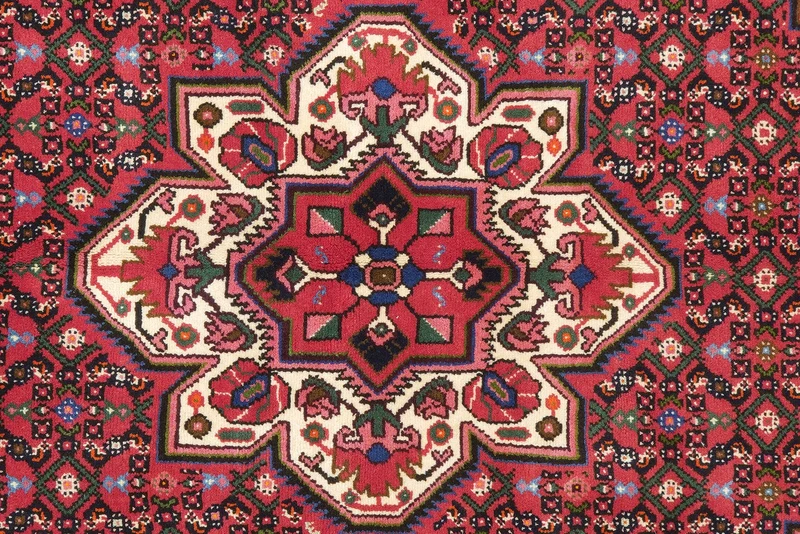 Hosseinabad · Handgeknüpft – Rot, 208x153 cm