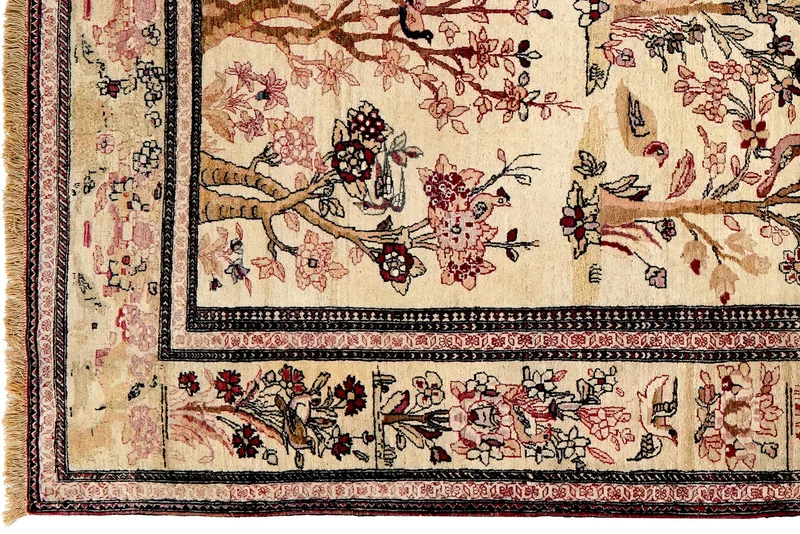 Teheran · Handgeknüpft – Beige, 200x140 cm