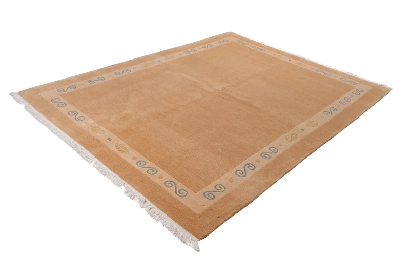 Nepal · Handgeknüpft – Beige, 239x173 cm
