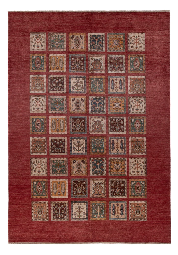 Bachtiari Teppich 208x294cm - Perserteppich - mehrfarbig