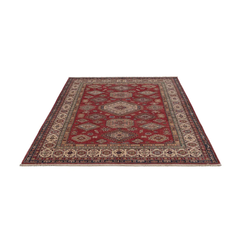 Kazak Teppich 170x243cm - Orientteppich - rot