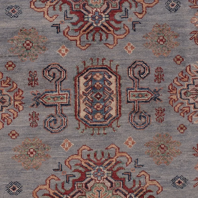 Kazak Teppich 169x247cm - Orientteppich - hellblau
