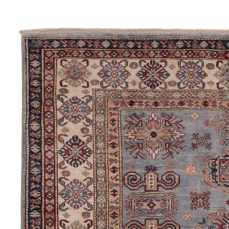Kazak Teppich 169x247cm - Orientteppich - hellblau