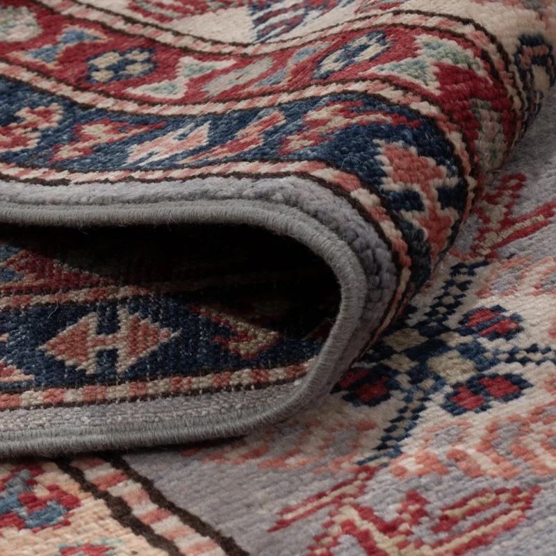 Kazak Teppich 169x247cm - Orientteppich - hellblau