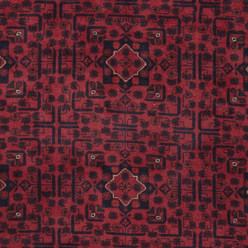 Khal Mohammadi Teppich 203x309cm - Orientteppich - dunkelrot