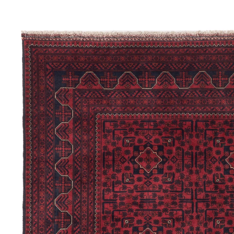Khal Mohammadi Teppich 203x309cm - Orientteppich - dunkelrot