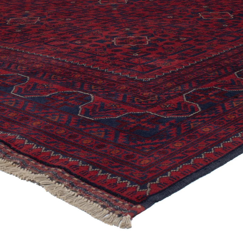 Khal Mohammadi Teppich 203x309cm - Orientteppich - dunkelrot