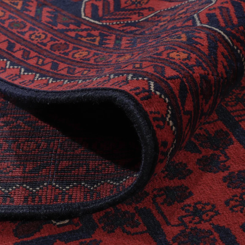 Khal Mohammadi Teppich 203x309cm - Orientteppich - dunkelrot