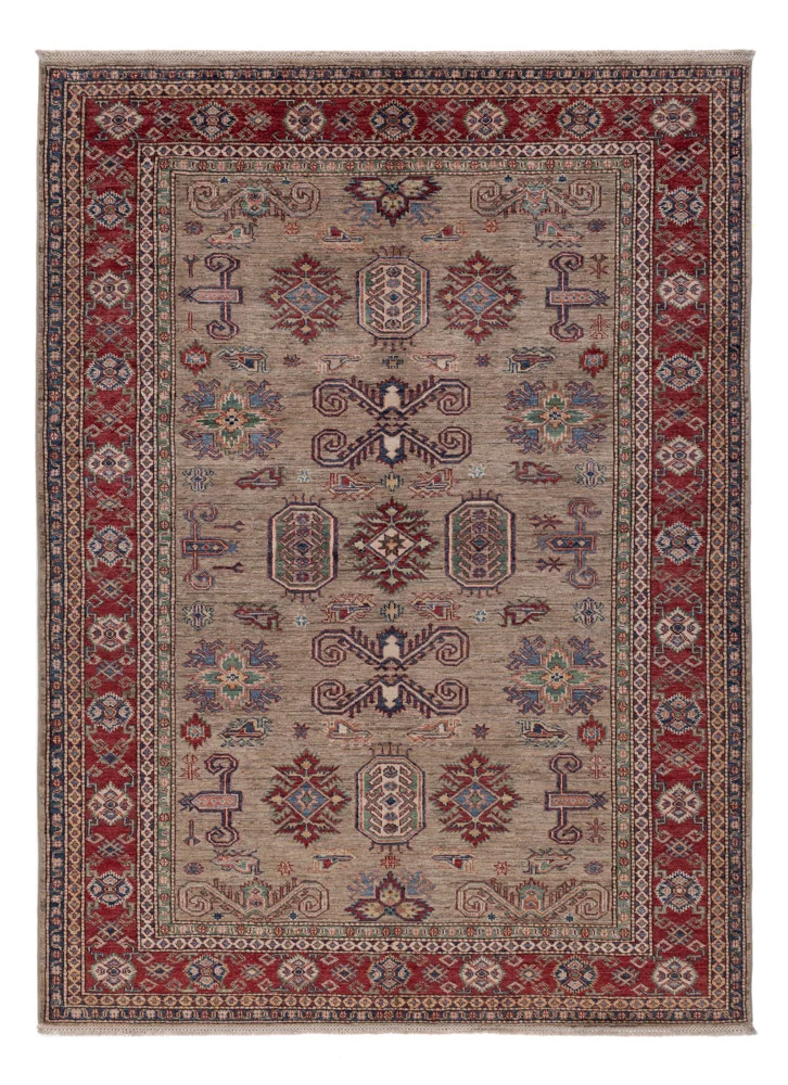 Kazak Teppich 171x236cm - Orientteppich - hellbraun