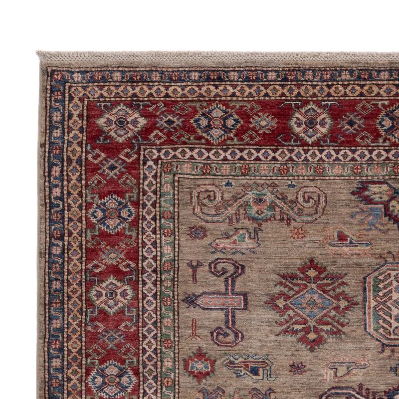 Kazak Teppich 171x236cm - Orientteppich - hellbraun