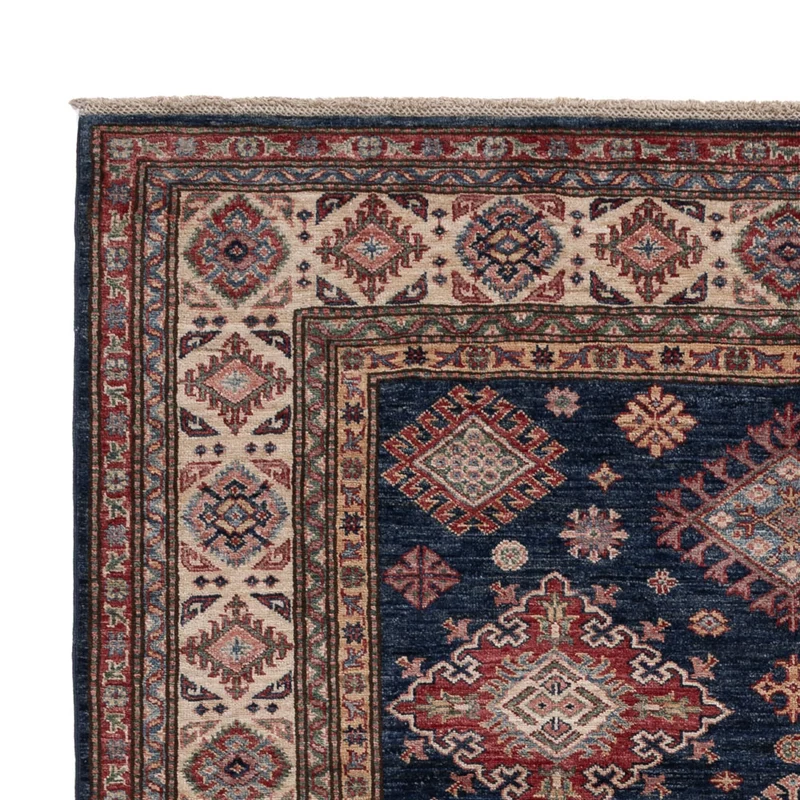 Kazak Teppich 172x238cm - Orientteppich - dunkelblau